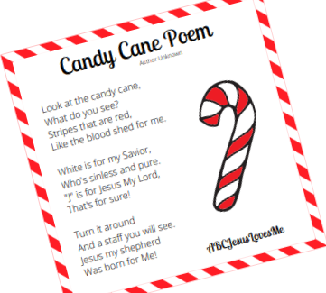 Candy Cane Poem Our Out Of Sync Life