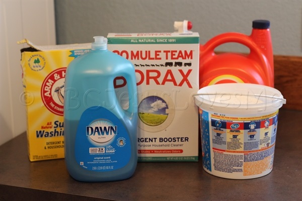 Liquid Laundry Detergent Recipe