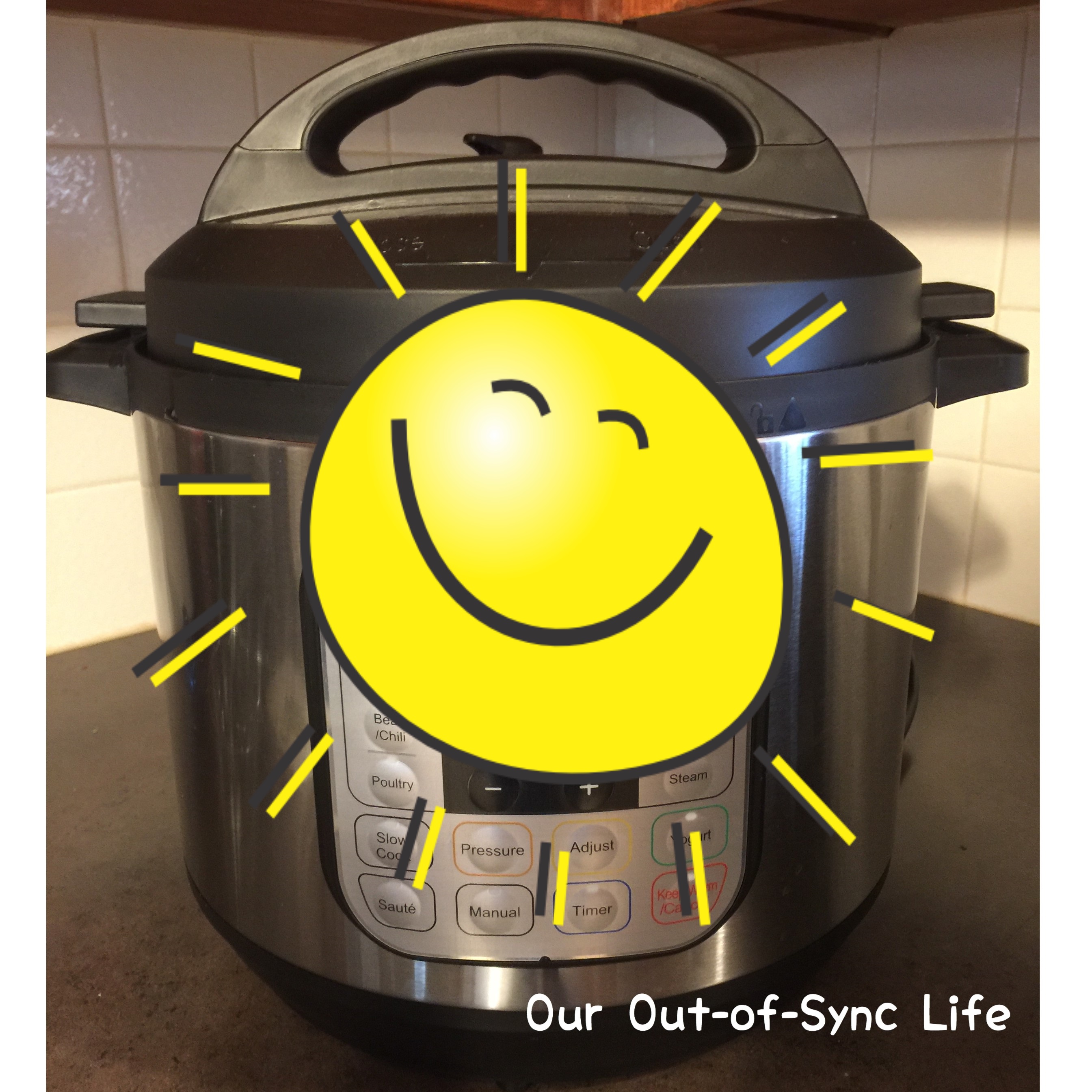 Instant Pot - Smiley Face