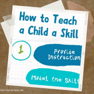 How to Teach a Skill Printable